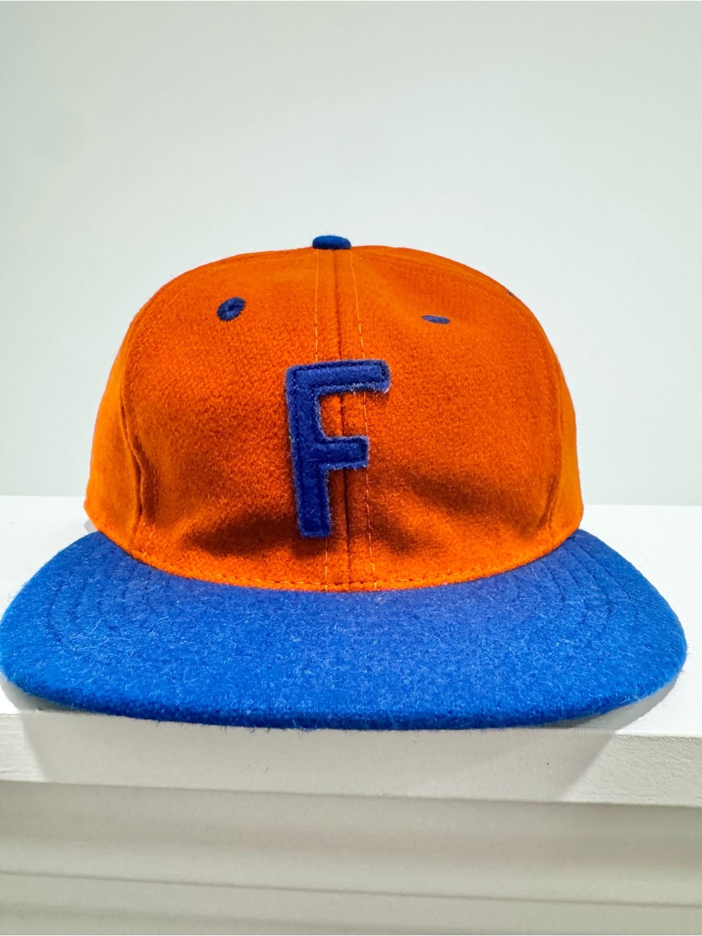 Ebbets Field Flannels Florida Gators Wool Cap with Blue Eyelets